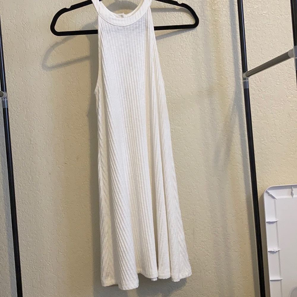 White Flowy Dress